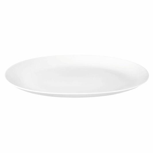 Seltmann Weiden Liberty Platter Oval, Serving Platter, Serving Plate, Porcelain, White, 35.1 x 24.2 cm, 001.764213