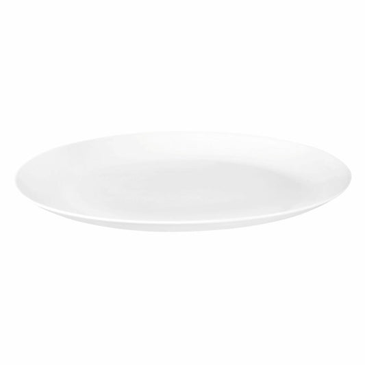 Seltmann Weiden Liberty Platter Oval, Serving Platter, Serving Plate, Porcelain, White, 31.3 x 21.1 cm, 001.764212