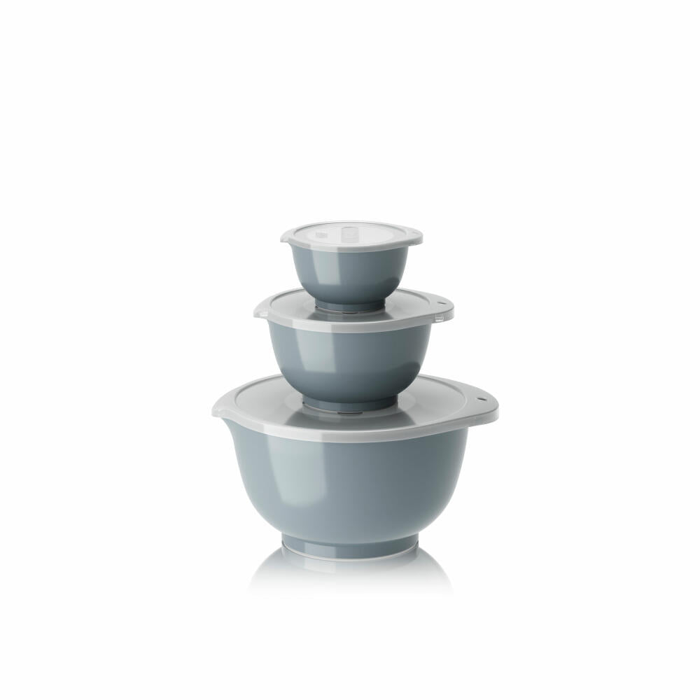 Rosti bowl set Margrethe New 6-piece, Durostima, Dusty Blue, 0.25 + 0.75 + 3 L, 29946