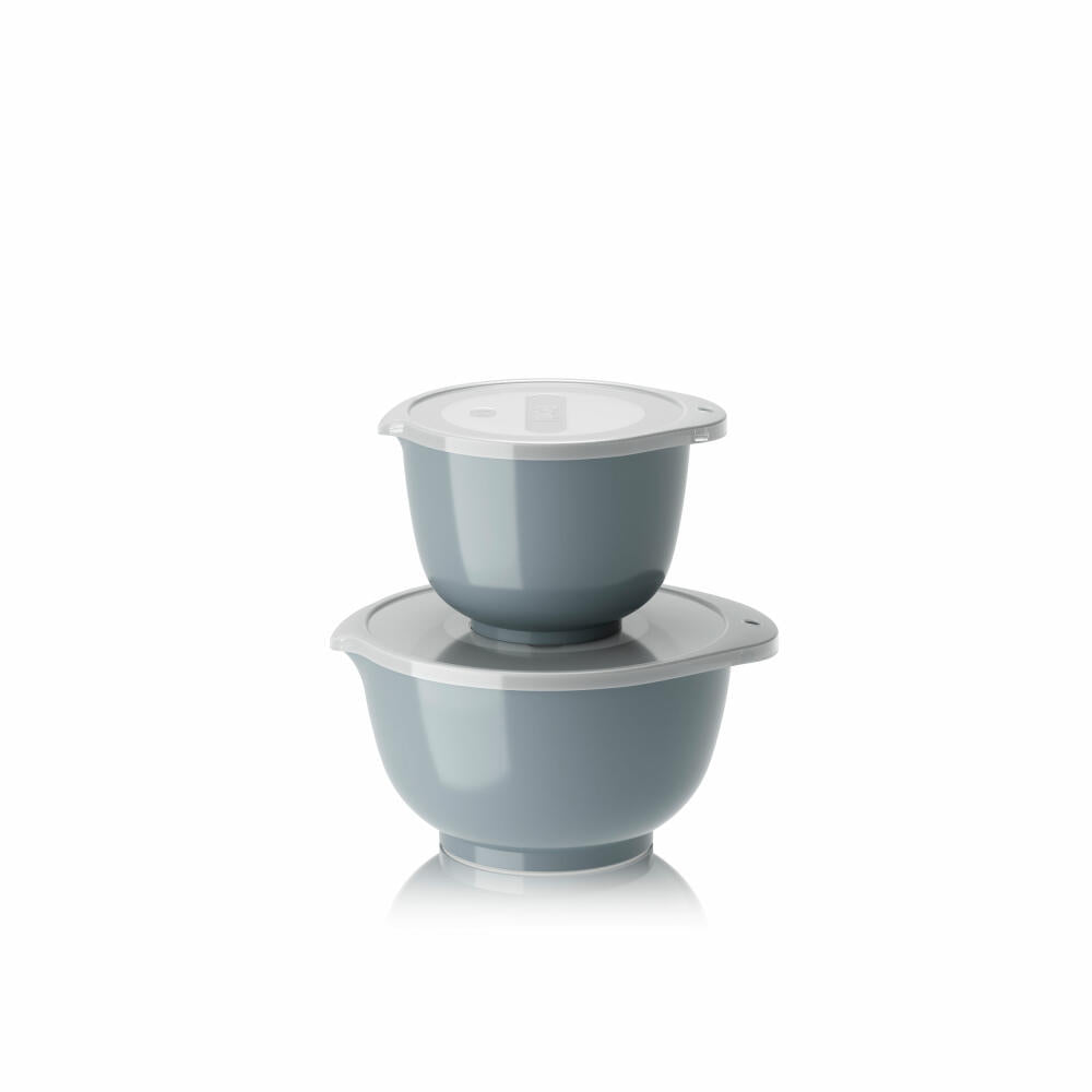 Rosti bowl set Margrethe New 4-piece, Durostima, Dusty Blue, 1.5 + 3 L, 29934