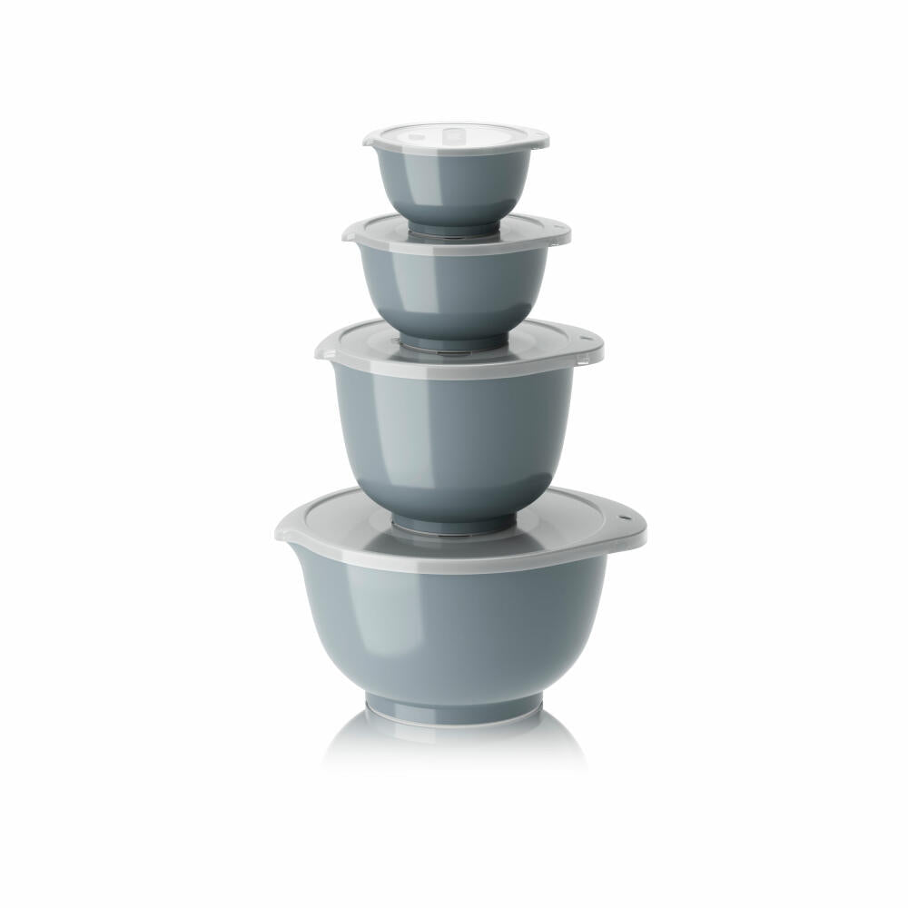 Rosti bowl set Margrethe New 8-piece, Durostima, Dusty Blue, 0.25 + 0.5 + 1.5 + 3 L, 29968