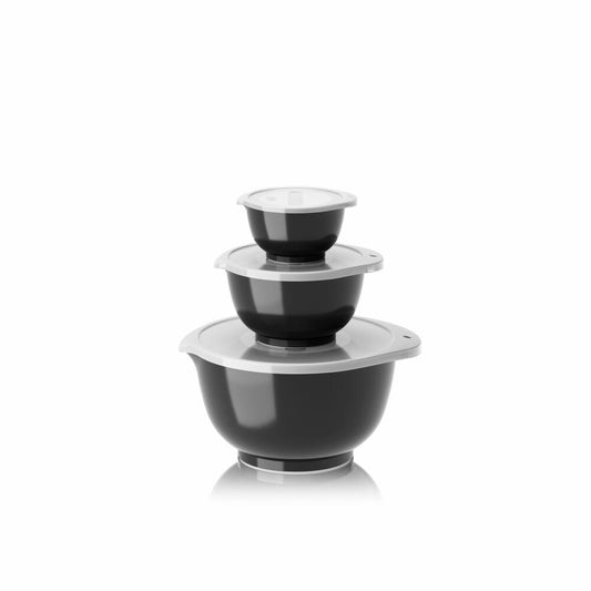 Rosti bowl set Margrethe New 6-piece, Durostima, black, 0.25 + 0.75 + 3 L, 29942