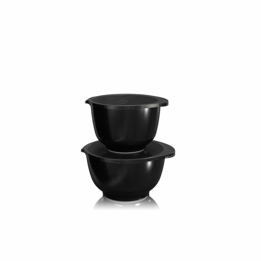 Rosti bowl set Margrethe New 4-piece, Durostima, Black, 1.5 + 3 L, 29939