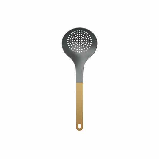 Rosti skimmer New Optima Curry, sieve spoon, nylon, yellow, 32 cm, 32175