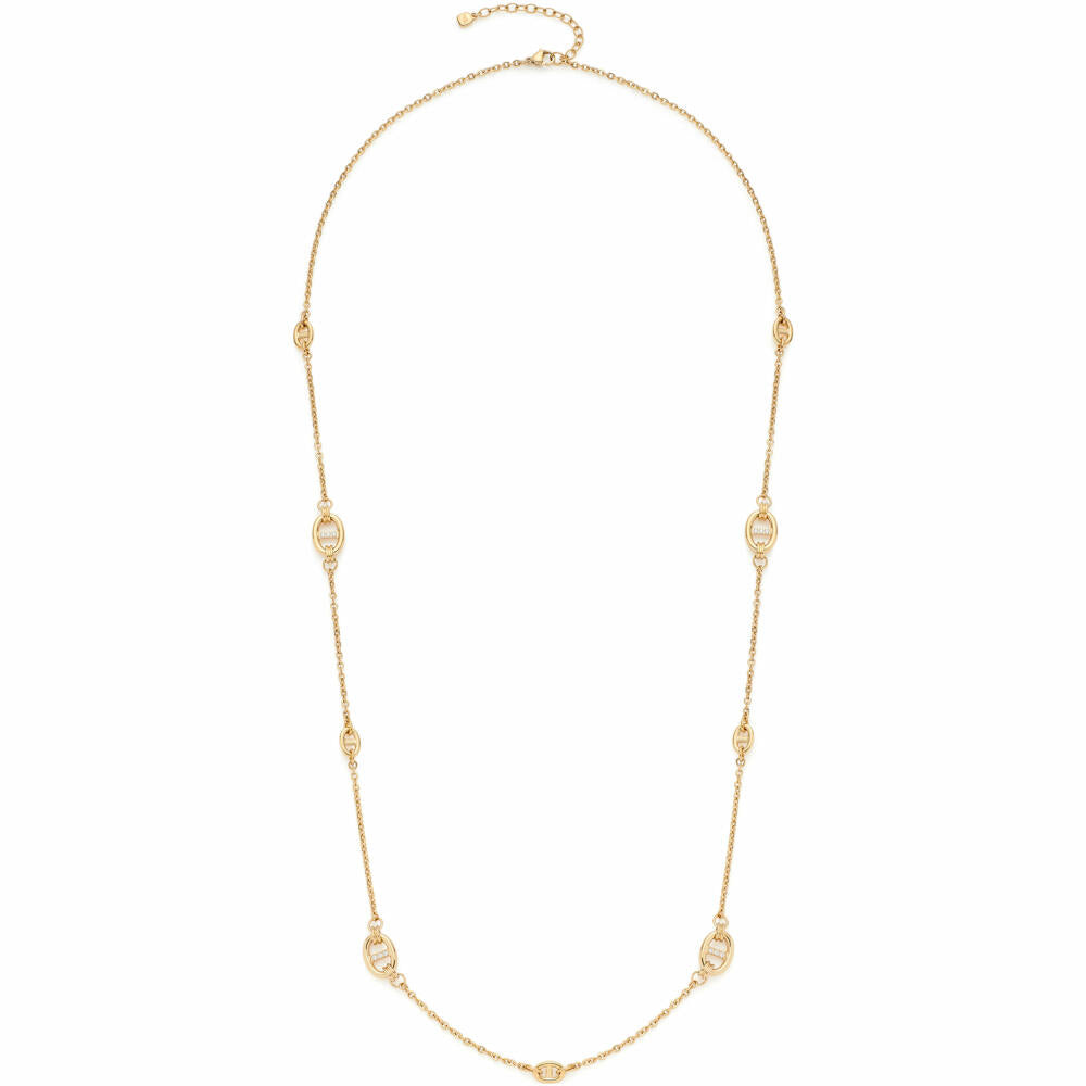 Leonardo Jewels Halskette 80 gold Herma, Kette, Schmuckkette, Modeschmuck, Edelstahl IP, Zirkonia, 024296