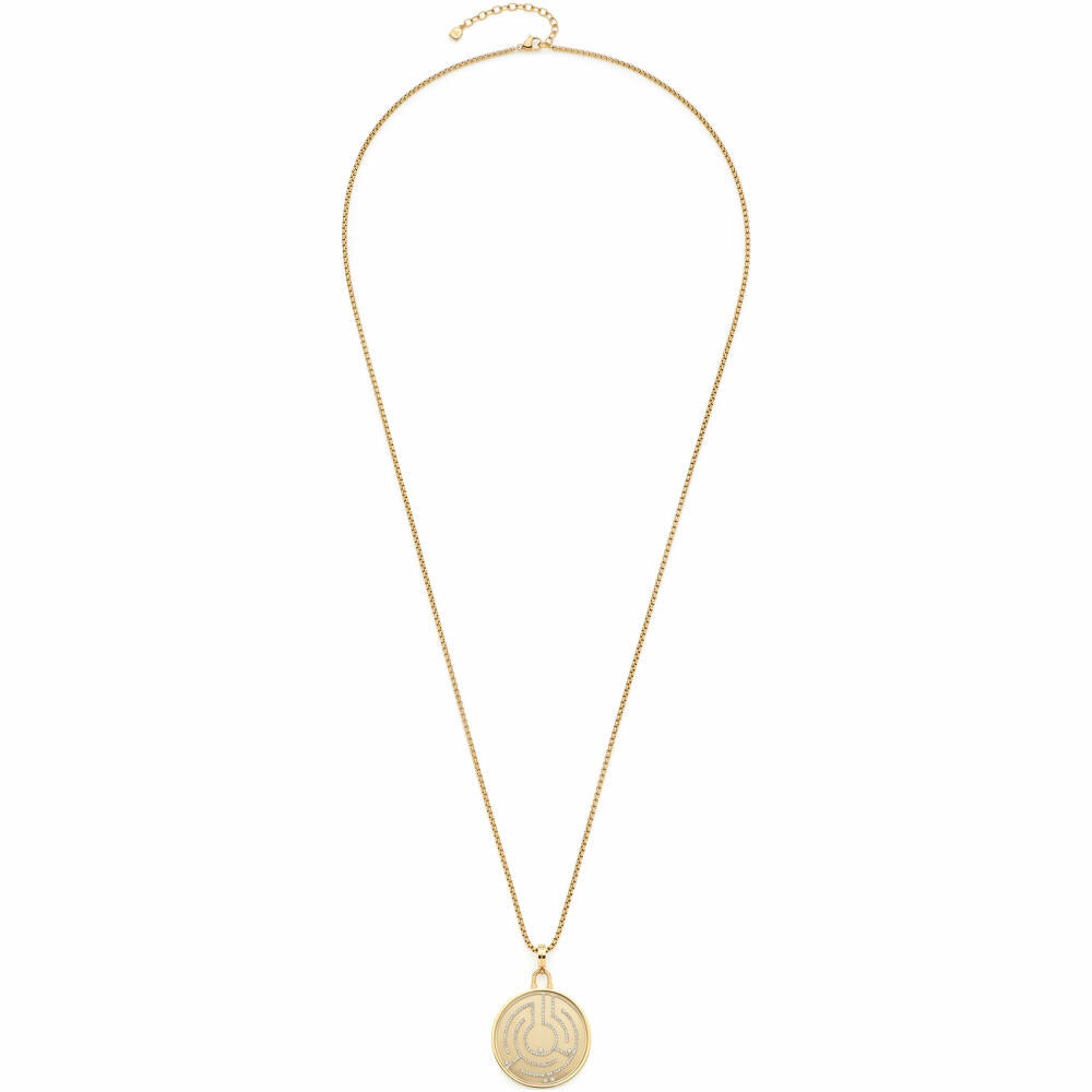 Leonardo Jewels Halskette 80 gold Joy, Kette, Schmuckkette, Modeschmuck, Edelstahl IP gold, Zirkonia, 024367