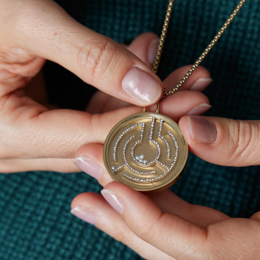 Leonardo Jewels Halskette 80 gold Joy, Kette, Schmuckkette, Modeschmuck, Edelstahl IP gold, Zirkonia, 024367