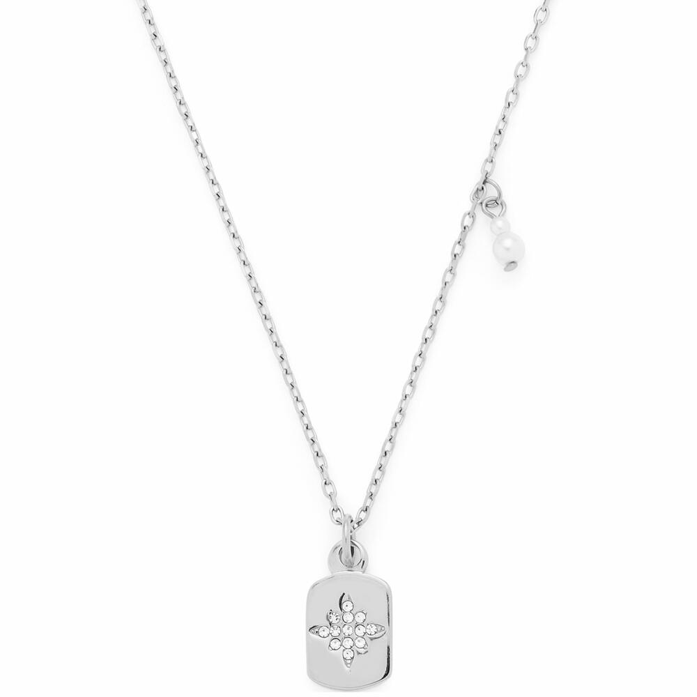 Leonardo Jewels Necklace 42 Amarila CIAO, Chain, Jewelry Chain, Fashion Jewelry, Stainless Steel, Glass Stones, Zirconia, 024450