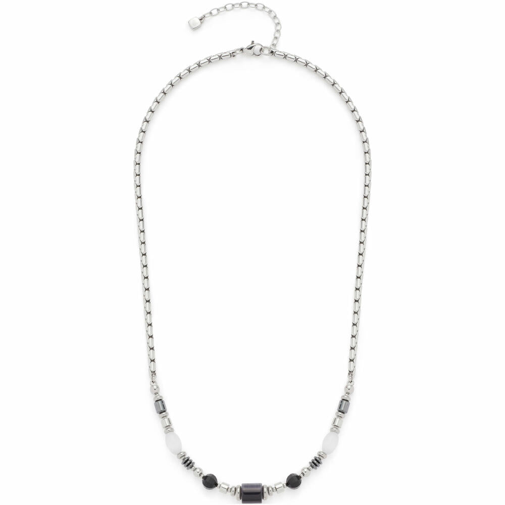 Leonardo Jewels Necklace 45 Casoria, Chain, Jewelry Chain, Fashion Jewelry, Stainless Steel, Glass, Minerals, 024303