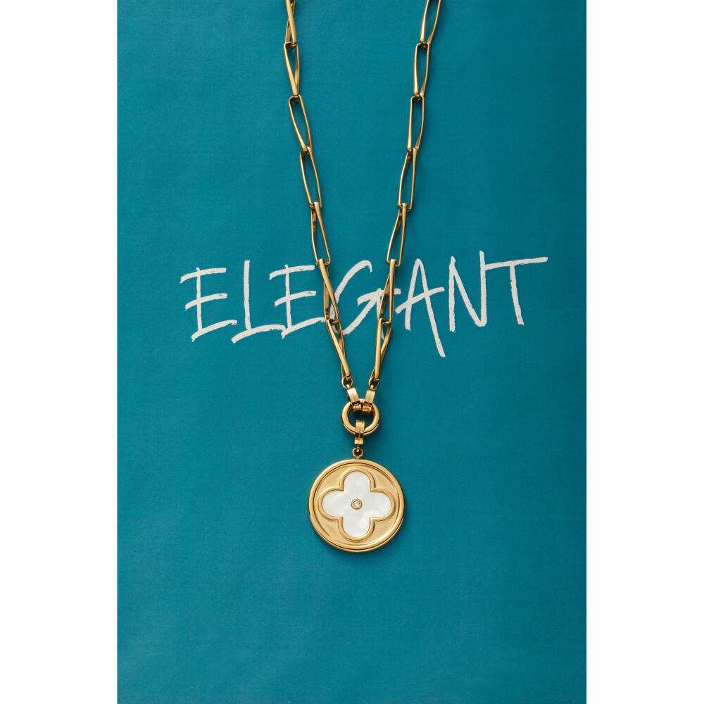 Leonardo Jewels Halskette 70 gold Consenza Clip&Mix, Kette, Schmuckkette, Modeschmuck, Edelstahl IP gold , 024443