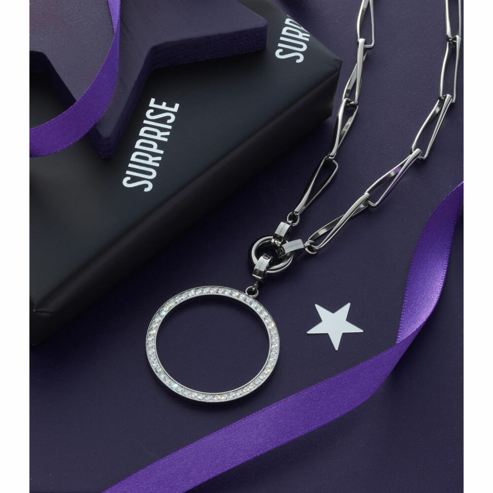 Leonardo Jewels Necklace 70 Consenza Clip&amp;Mix, Chain, Jewelry Chain, Fashion Jewelry, Stainless Steel, 024442