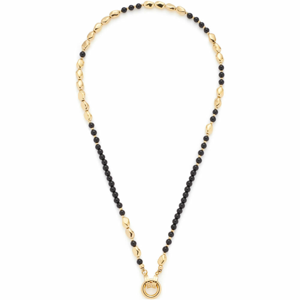 Leonardo Jewels Necklace 45 gold Dorina Clip&amp;Mix, chain, jewelry chain, fashion jewelry, stainless steel IP gold, glass beads, 024429