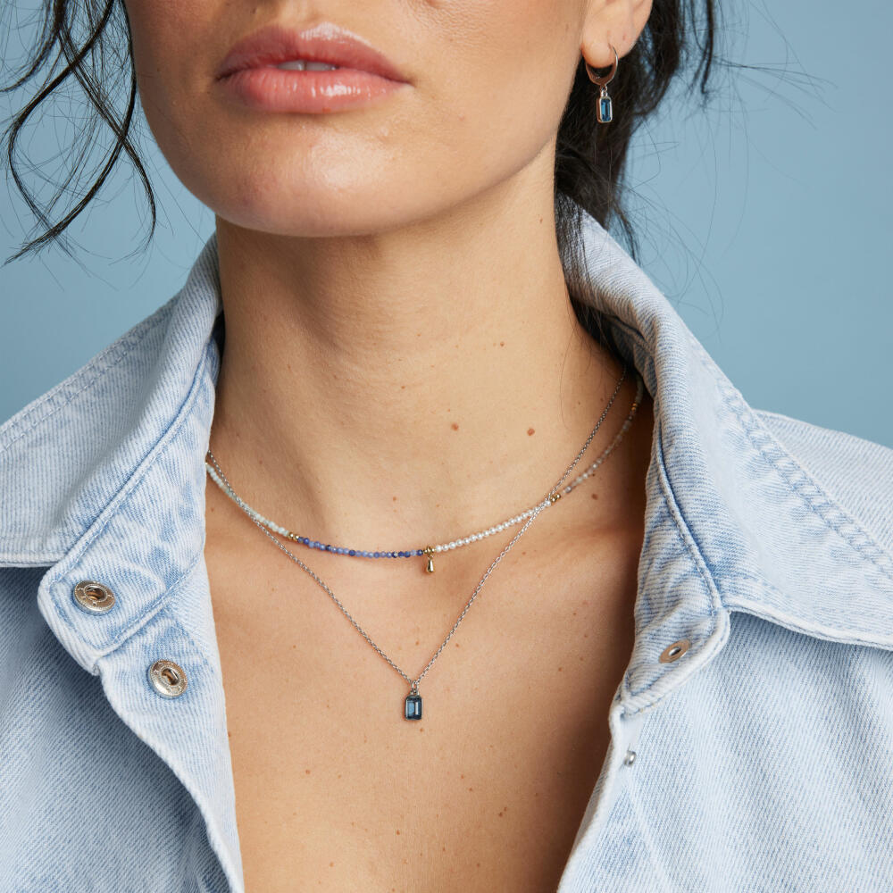 Leonardo Jewels Halskette 42 gold Babelli CIAO, Kette, Schmuckkette, Modeschmuck, Edelstahl IP gold, IP, Perlen, 024470