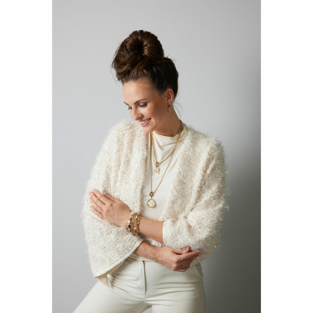 Leonardo Jewels Anhänger gold Boa Clip&Mix, Schmuckanhänger, Kettenanhänger, Edelstahl, Perle, 024424