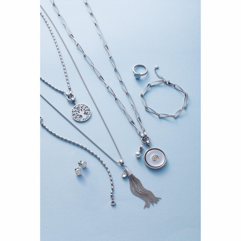 Leonardo Jewels Necklace 70 Consenza Clip&amp;Mix, Chain, Jewelry Chain, Fashion Jewelry, Stainless Steel, 024442