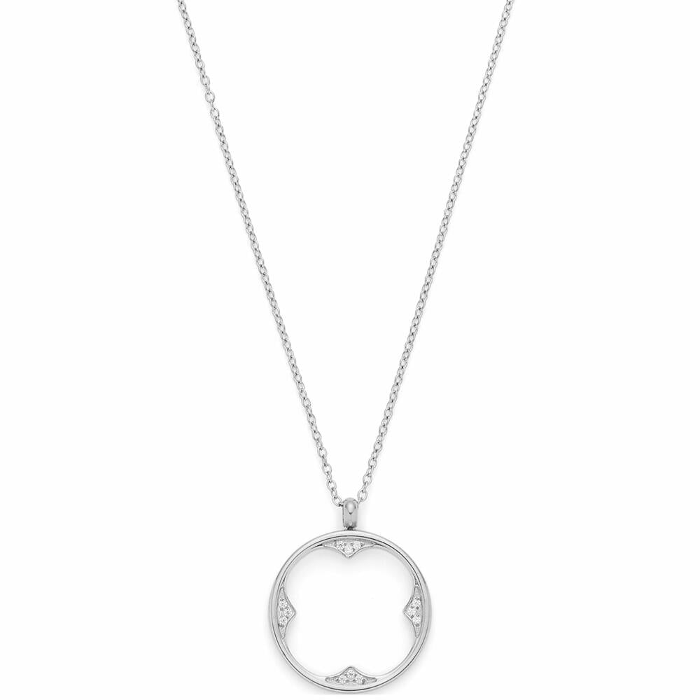 Leonardo Jewels Necklace 60 Campagnola CIAO, Chain, Jewelry Chain, Fashion Jewelry, Stainless Steel, Glass Stones, 024460