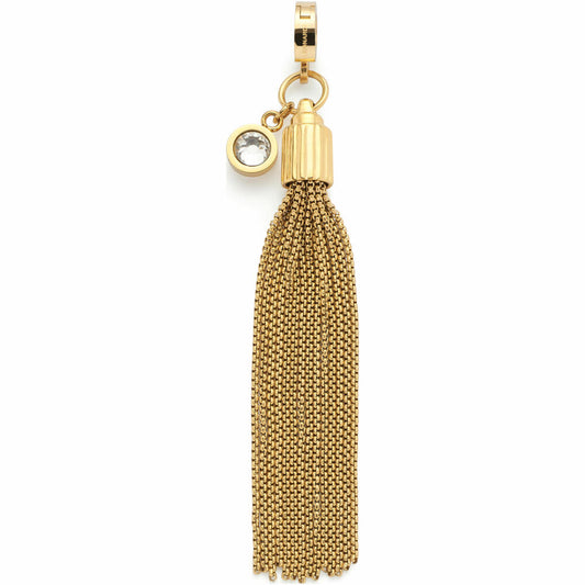 Leonardo Jewels Anhänger gold Pietra Clip&Mix, Schmuckanhänger, Kettenanhänger, Edelstahl IP gold, Zirkonia, 024405