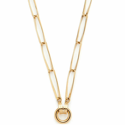 Leonardo Jewels Halskette 70 gold Consenza Clip&Mix, Kette, Schmuckkette, Modeschmuck, Edelstahl IP gold , 024443