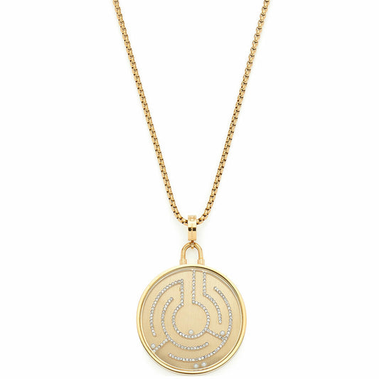 Leonardo Jewels Halskette 80 gold Joy, Kette, Schmuckkette, Modeschmuck, Edelstahl IP gold, Zirkonia, 024367