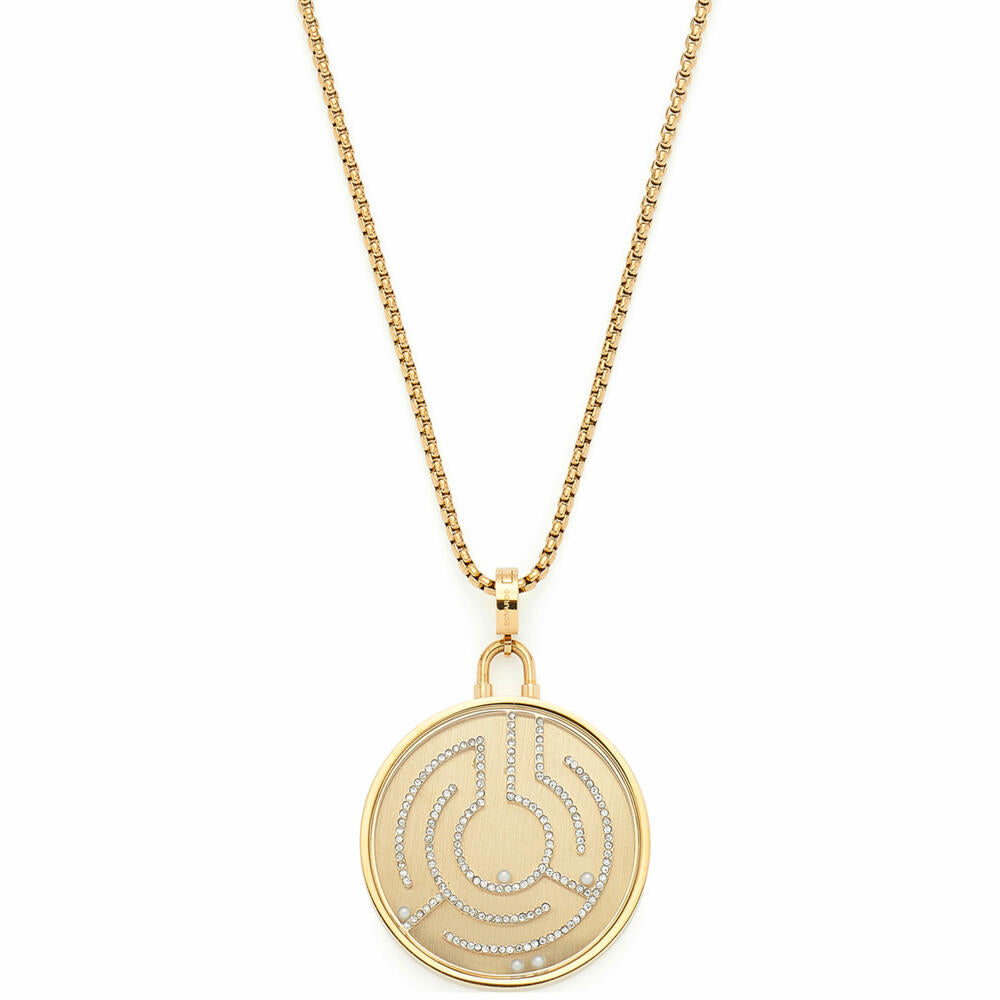 Leonardo Jewels Halskette 80 gold Joy, Kette, Schmuckkette, Modeschmuck, Edelstahl IP gold, Zirkonia, 024367