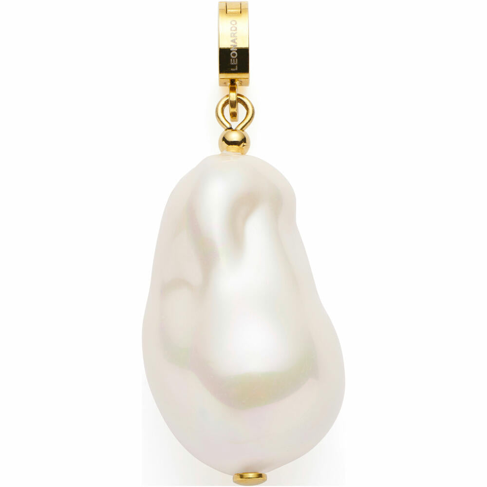 Leonardo Jewels Anhänger gold Wilma Clip&Mix, Schmuckanhänger, Kettenanhänger, Edelstahl IP gold, Perle , 024420