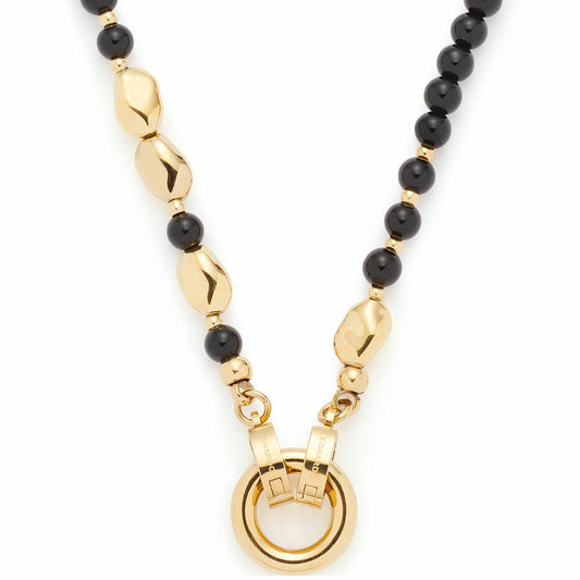 Leonardo Jewels Halskette 45 gold Dorina Clip&Mix, Kette, Schmuckkette, Modeschmuck, Edelstahl IP gold, Glasperlen, 024429
