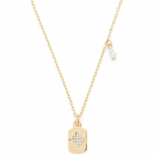 Leonardo Jewels Halskette 42 gold Amarila CIAO, Kette, Schmuckkette, Modeschmuck, Edelstahl IP gold, Glassteine, 024451