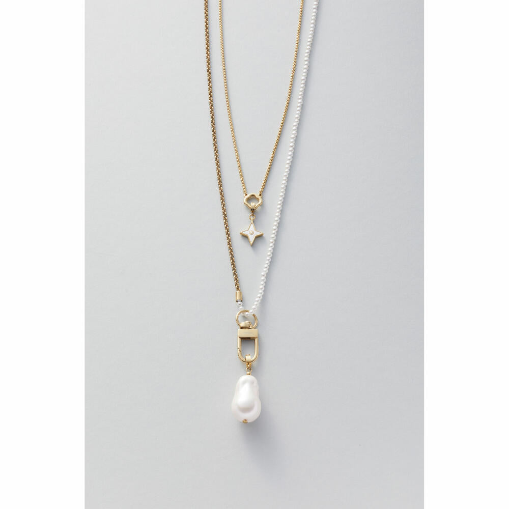 Leonardo Jewels Anhänger gold Wilma Clip&Mix, Schmuckanhänger, Kettenanhänger, Edelstahl IP gold, Perle , 024420