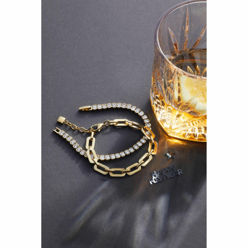 Leonardo Jewels bracelet gold Orfea, jewelry bracelet, arm chain, fashion jewelry, stainless steel IP, 024280