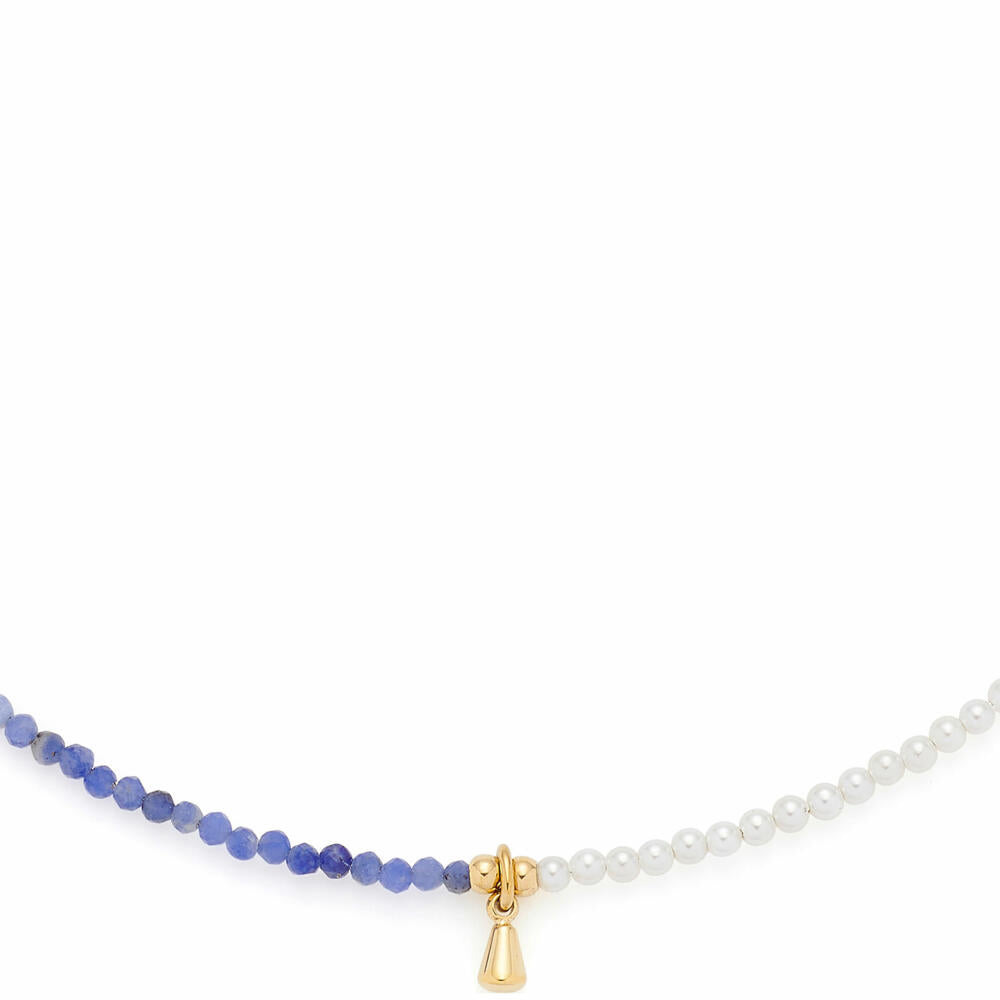 Leonardo Jewels Halskette 42 gold Babelli CIAO, Kette, Schmuckkette, Modeschmuck, Edelstahl IP gold, IP, Perlen, 024470