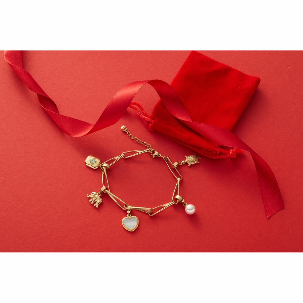 Leonardo Jewels Armband gold Consenza, Schmuckarmband, Armkette, Modeschmuck, Edelstahl IP gold , 024445