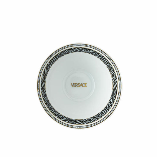Rosenthal Versace Bowl La Greca Signature Black, Porzellan, 18 cm, 19335-403765-10551