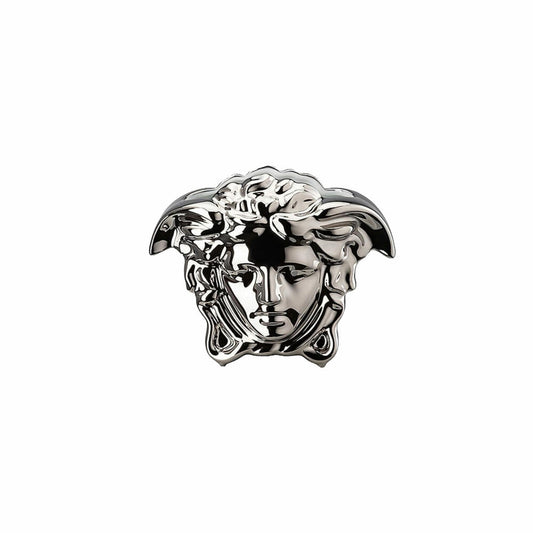 Rosenthal Versace Vase Medusa Grande Silver, Porzellan, 9 cm, 14493-426174-26009