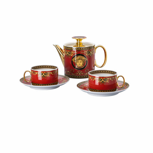 Rosenthal Versace Set Tea for 2 Medusa, porcelain, 19335-409605-28717