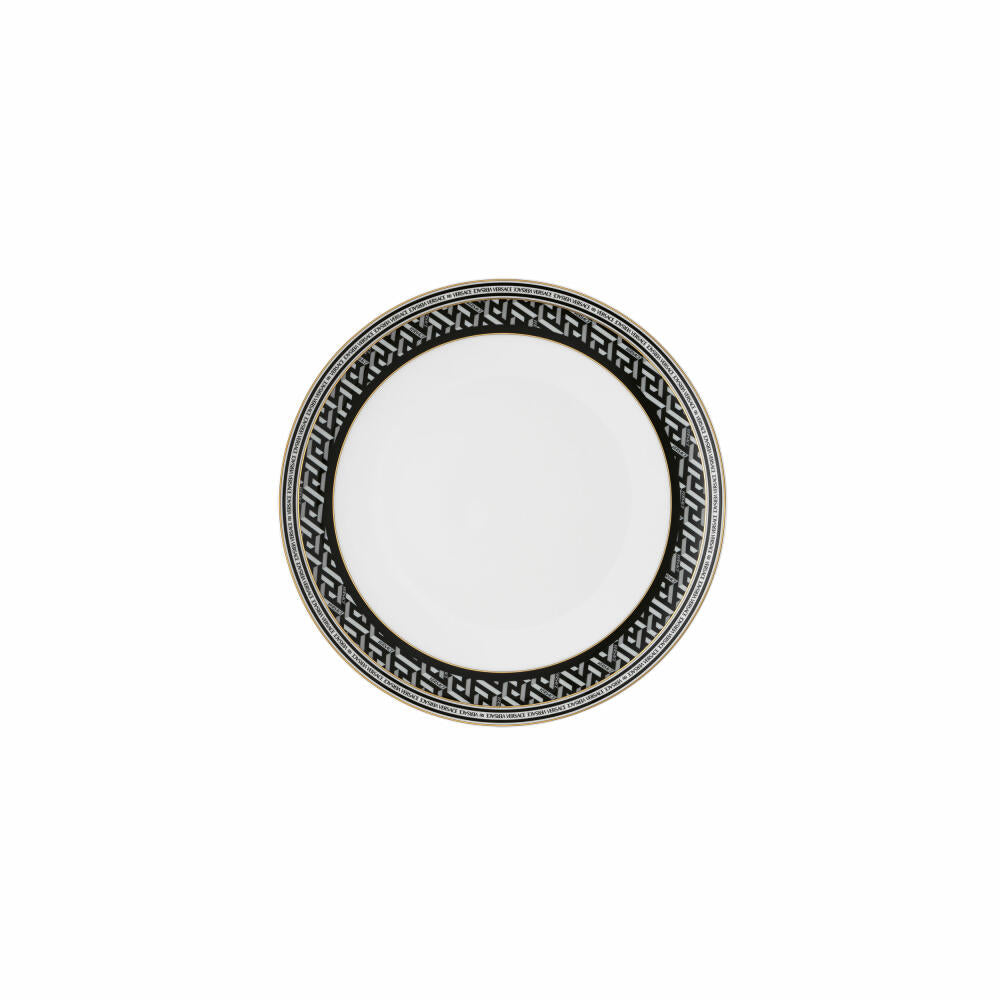 Rosenthal Versace dinner plate La Greca Signature Black, porcelain, 28 cm, 19335-403765-10229
