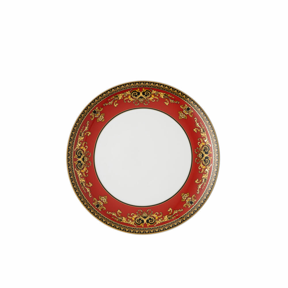 Rosenthal Versace Frühstücksteller Medusa, Porzellan, 21 cm, 19335-409605-10221