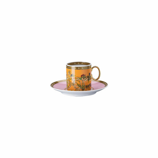 Rosenthal Versace espresso cup 2-piece. Le jardin de Versace, porcelain, 100 ml, 19335-409609-14715