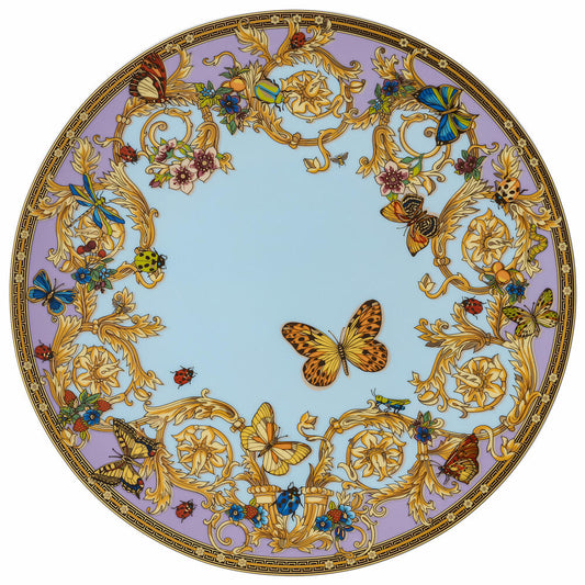 Rosenthal Versace charger plate Le jardin de Versace, porcelain, 33 cm, 19335-409609-10263