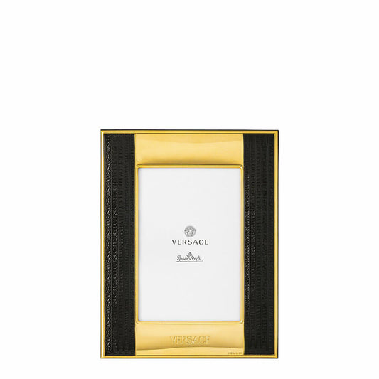 Rosenthal Versace Picture Frames VHF10 - Gold-Black, Bilaminated Sterling Silver, 10 x 15 cm, 69196-321636-05731