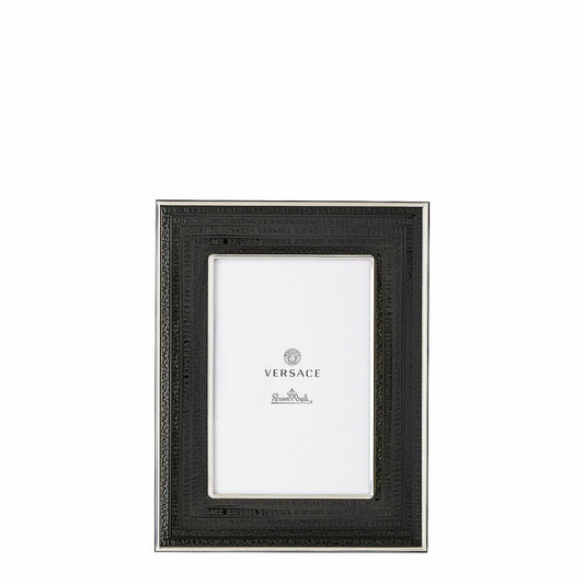 Rosenthal Versace Picture Frames VHF11 - Black, Bilaminated Sterling Silver, 10 x 15 cm, 69200-321640-05731