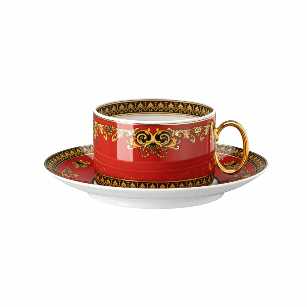 Rosenthal Versace Teetasse 2-tlg. Medusa, Porzellan, 200 ml, 19335-409605-14640