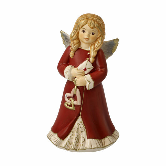 Goebel Angel Loving Greeting, decorative figure, stoneware, Bordeaux, 15.5 cm, 41683291