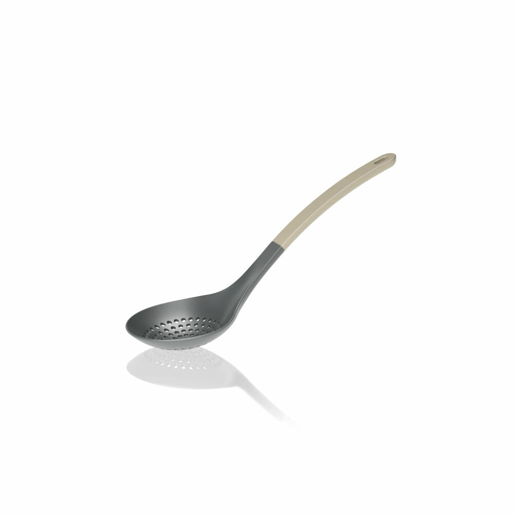 Rosti skimmer New Optima Humus, sieve spoon, nylon, brown, 32 cm, 32174