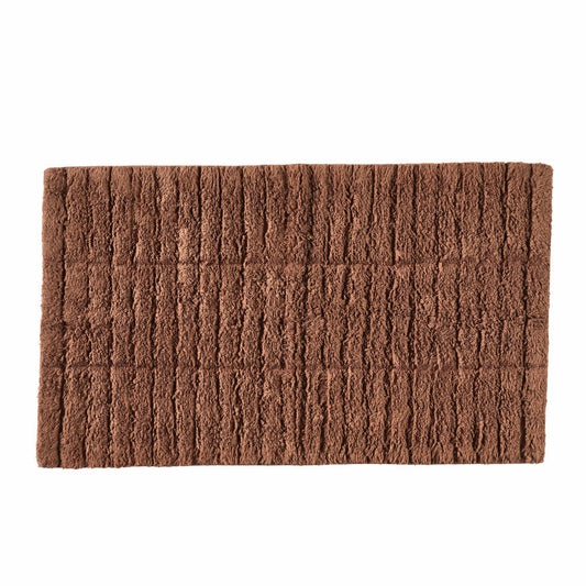 Zone Denmark bath mat Tiles Terracotta, 100% cotton, red, 50 x 80 cm, 31569