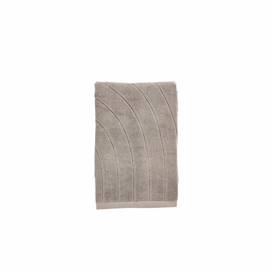 Zone Denmark Bath Towel Time Concrete, 100% Cotton, Grey, 70 x 140 cm, 33624