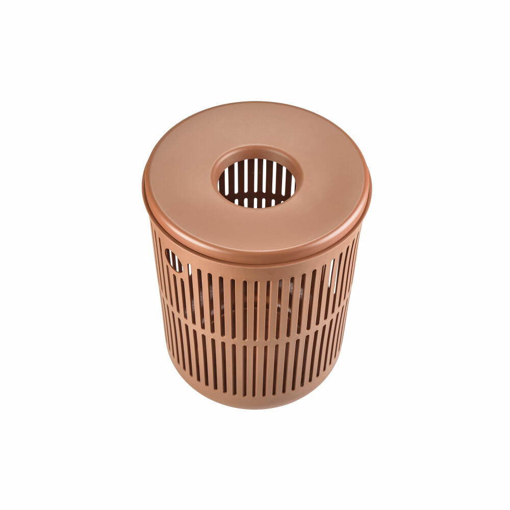 Zone Denmark Laundry Basket Ume Terracotta, Laundry Bin, PP Plastic, Red, 60 L, 31549