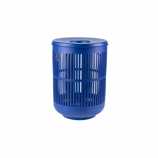 Zone Denmark Laundry Basket Ume Indigo Blue, Laundry Bin, PP Plastic, Blue, 60 L, 31558