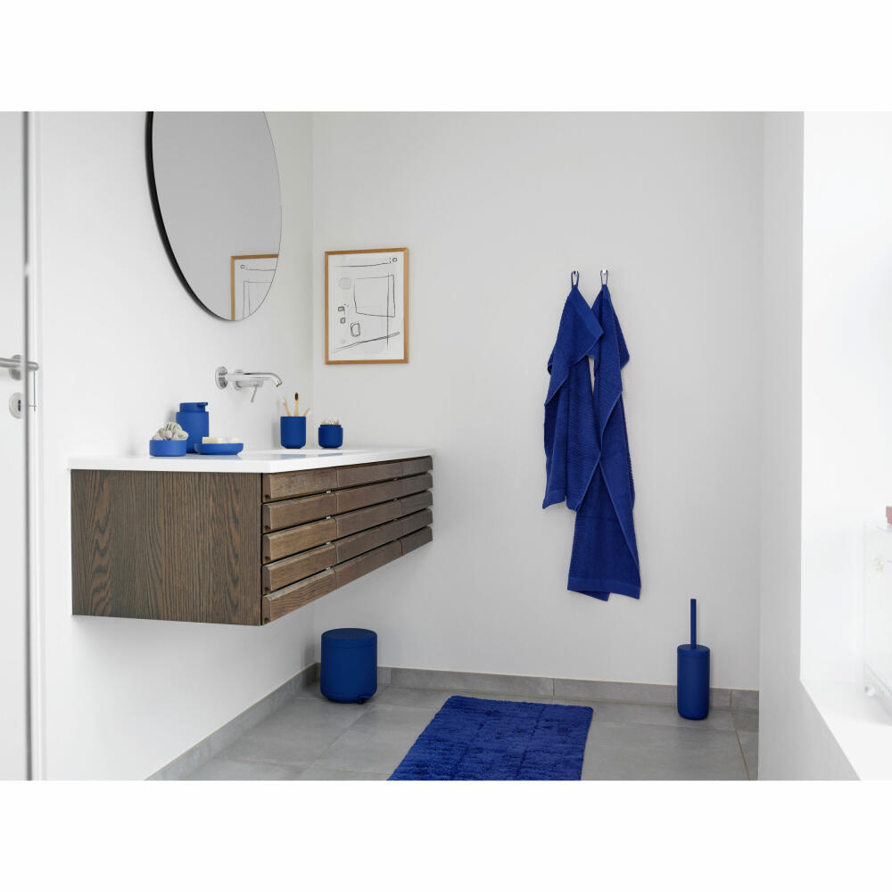 Zone Denmark Toilettenbürste Ume Indigo Blue, Steinzeug, PP-Kunststoff, Blau, 31554