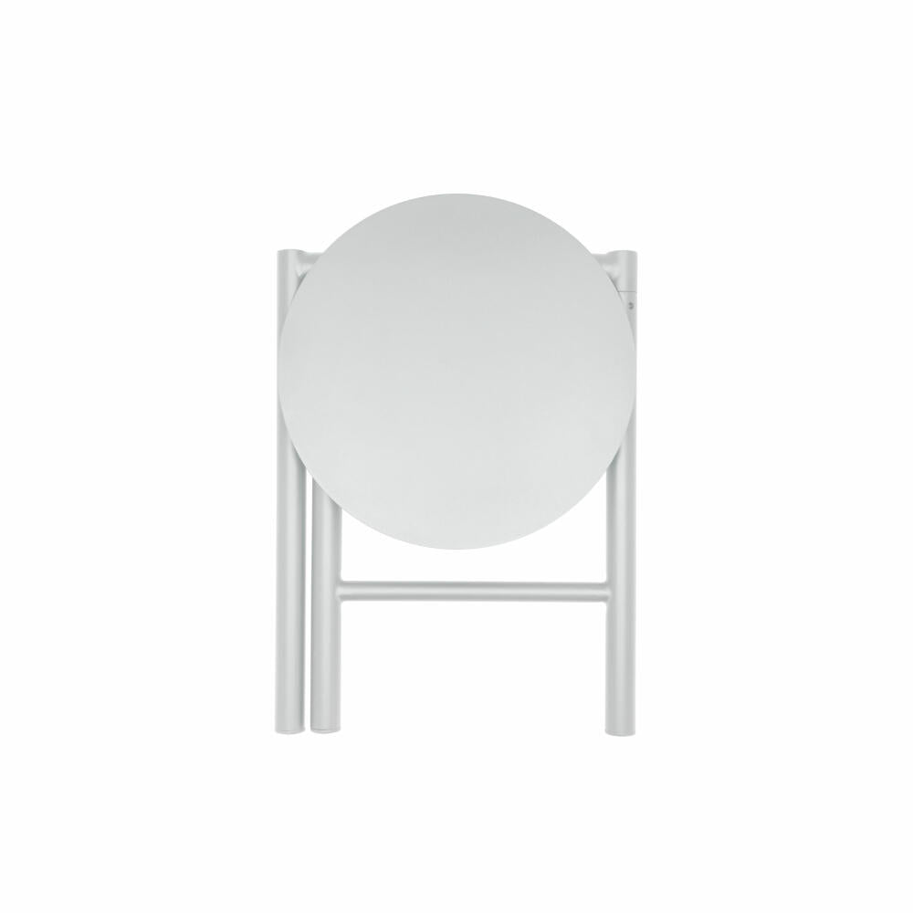 Zone Denmark Stool Disc Soft Grey, Stool, Steel, Grey, 45 cm, 32241