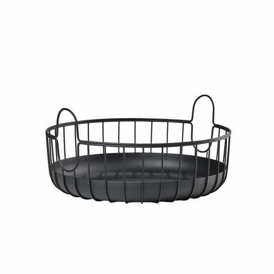 Zone Denmark basket Inu Black, storage basket, steel, black, 38 x 18 cm, 28682